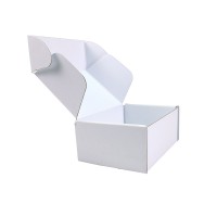 Vietnam Factory Cheap Custom Foldable small white shipping box